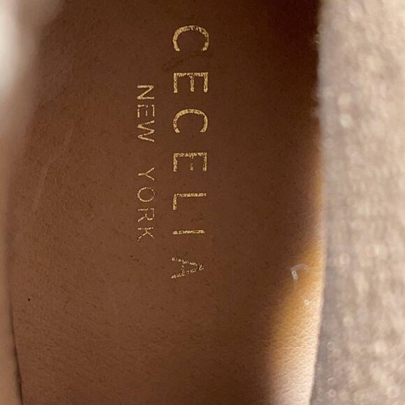 Cecilia New York Renata Brownish Tan Wedge Sock Ankle Boots Size 8 - Picture 9 of 10